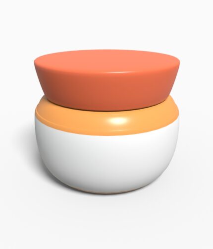 Bottles makeup jars mockup 502040