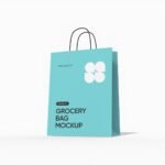 Shopping bag mockup