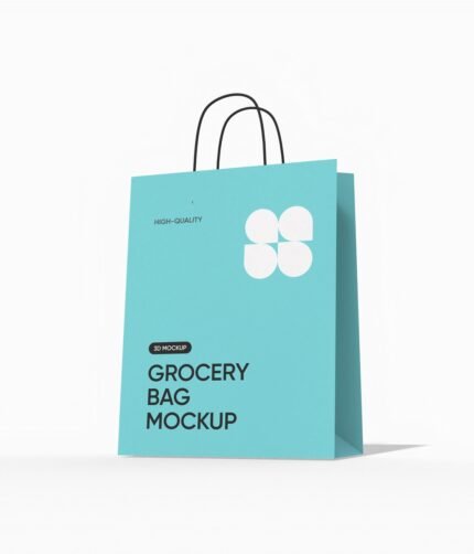 Shopping bag mockup
