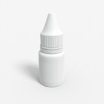 Bottles plastic product label mockup 501770