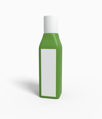 Bottles plastic product label mockup 503220