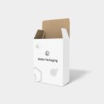Tuck end software box mockup