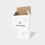 Tuck end mailer box packaging mockup