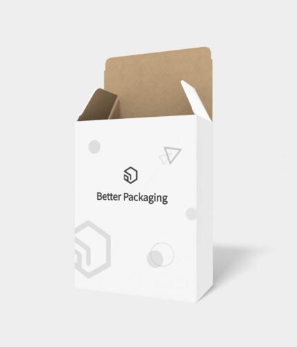 Tuck end mailer box packaging mockup