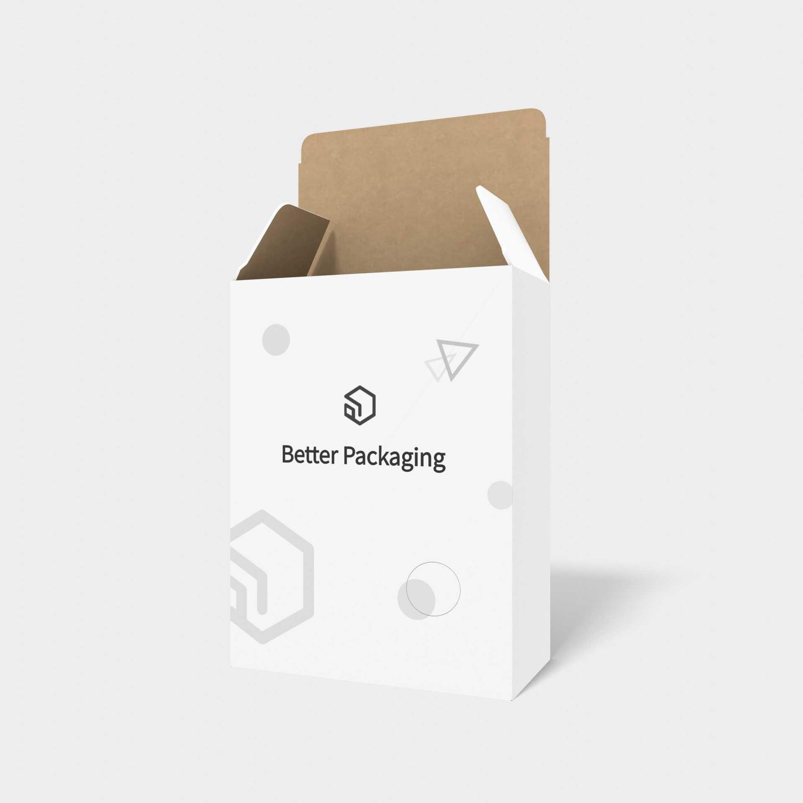 Tuck end mailer box packaging mockup Tuck end mailer box packaging mockup