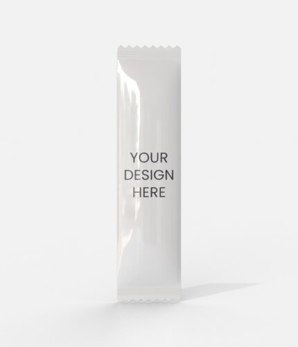 Sachet chocolate package milk powder pouch mockup 604160