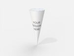 Ice cream cone mockup 604240