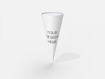 Ice cream cone mockup