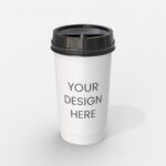 Paper coffee cup mockup 511402