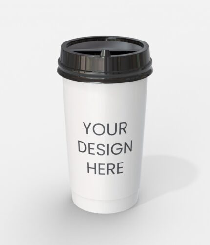 Paper coffee cup mockup 511402