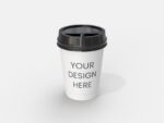 Paper coffee cup mockup 511400