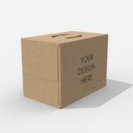 Folio handle carton mockup 200103