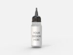 100ml twist cap plastic dropper bottle mockup 511652