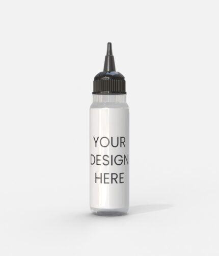 50ml twist cap plastic dropper bottle mockup 511653