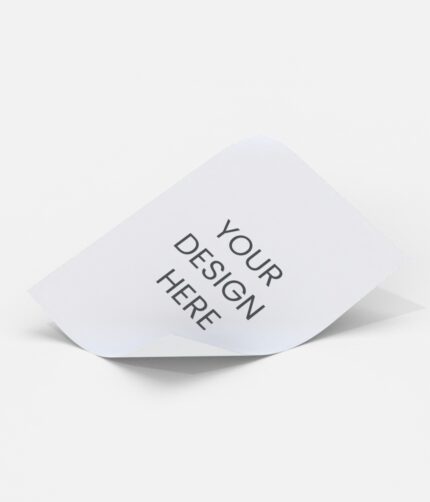 A4 size flyer poster mockup