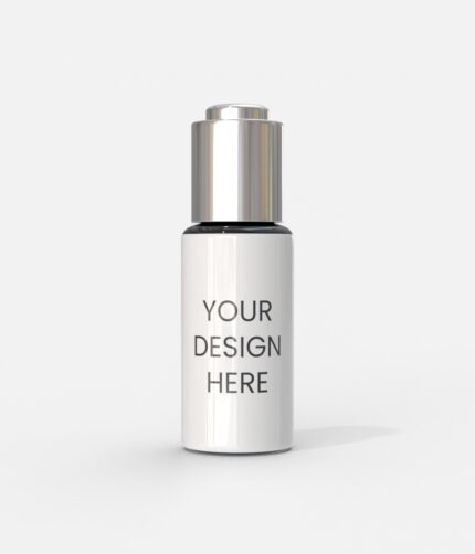 30ml glass dropper bottle mockup 511741