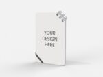 Corner spiral notebook  mockup