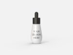 30ml glass dropper bottle mockup 511750