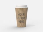 Coffee cup cafe paper cup mockup 511101