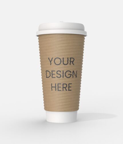 Paper coffee cup mockup 511260