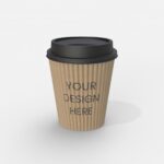 Paper coffee cup mockup 511380
