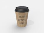 Paper coffee cup mockup 511381