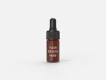 4ml amber dropper bottle mockup 511664