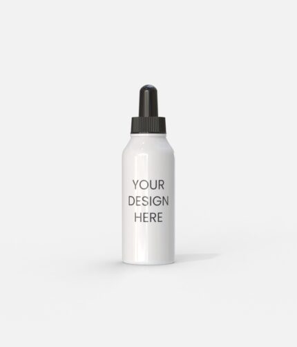 5ml glass dropper bottle mockup 511843