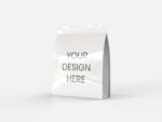 Stand up dog food plastic bags mockup 605160