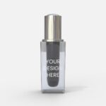 Skincare glass bottles mockup 511890