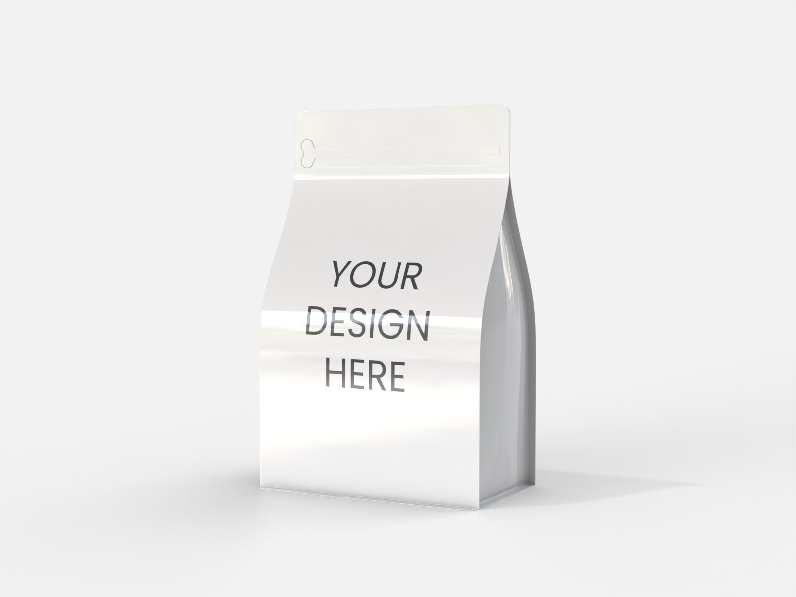 Coffee zipper plastic bag mockup 605190 Coffee zipper plastic bag mockup 605190