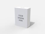 Tuck end box with hanging mockup 103016