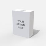 Tuck end box with hanging mockup 103016
