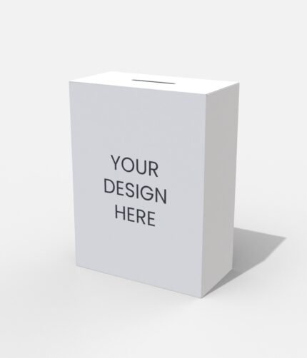 Tuck end box with hanging mockup 103016