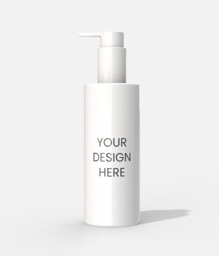 Pump bottle for toiletries mockup 512460