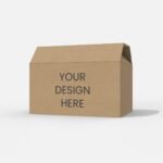 Roof mailer box mockup