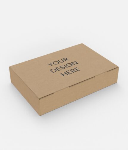 Flip top box with lock mockup 150112