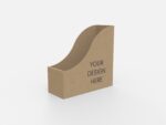 Curved ramp display box mockup 171492