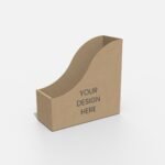 Curved ramp display box mockup 171493
