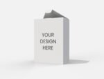 Tuck end box with lock mockup 102692