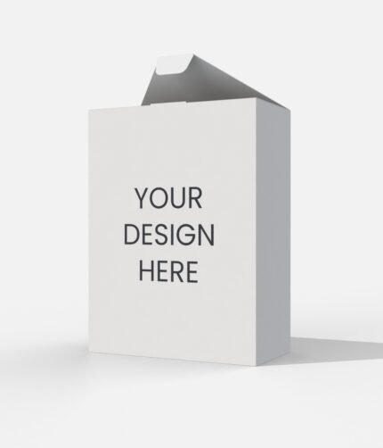 Tuck end box with lock mockup 102692