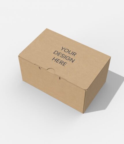 Tuck end box snap lock mockup 156004