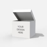 Gift folding box mockup 150082