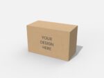 Shipping box for buffer mockup