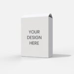 Tuck end box mockup 102281