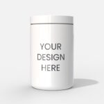 Cylinder plastic jar mockup 512540