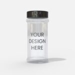 Seasoning glass bottle mockup 512570
