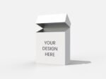 Tuck end box with tear strip mockup 106016