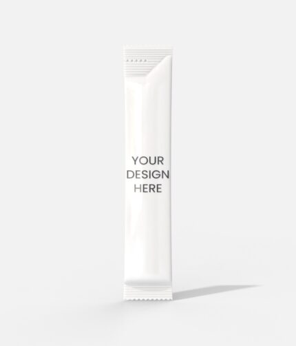 Long rectangle coffee sachet mockup 605460