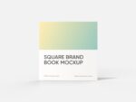 Square brand book  mockup